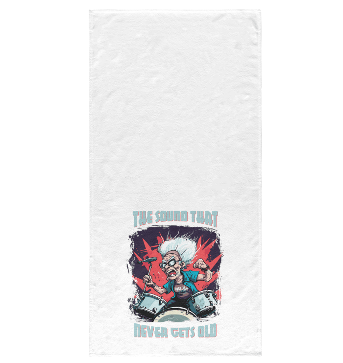 Sound Never Gets Old Bath Towel - Beyond T-shirts