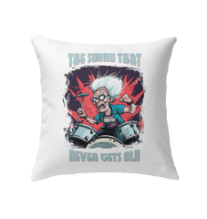 Sound Never Gets Old Indoor Pillow - Beyond T-shirts