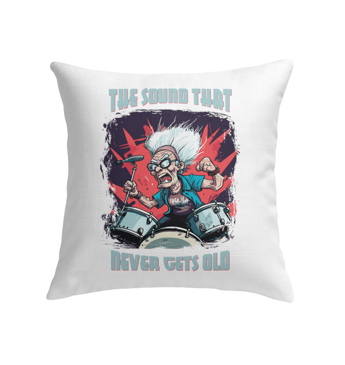 Sound Never Gets Old Indoor Pillow - Beyond T-shirts