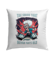 Sound Never Gets Old Outdoor Pillow - Beyond T-shirts