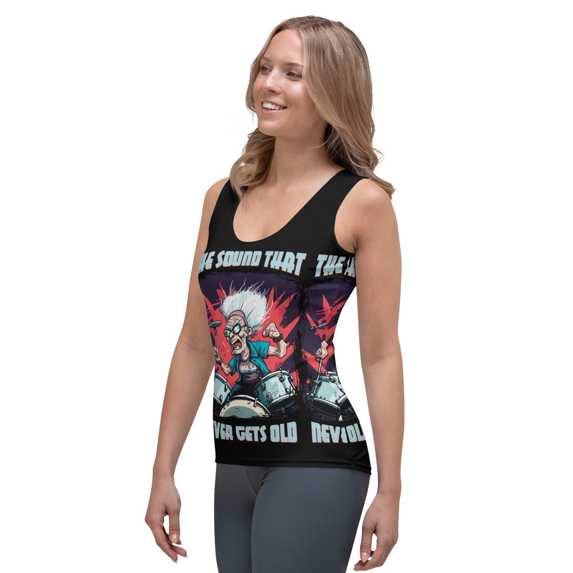 Sound Never Gets Old Sublimation Cut & Sew Tank Top - Beyond T-shirts