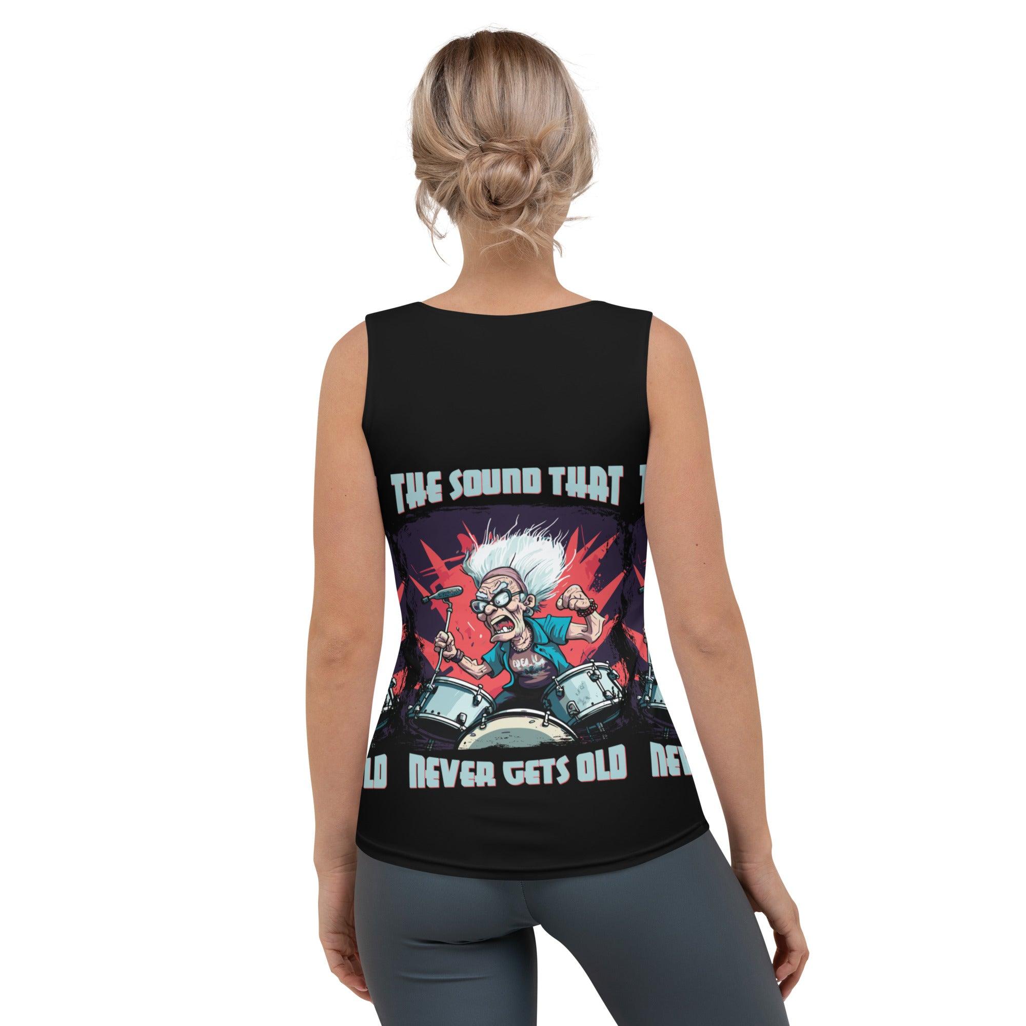 Sound Never Gets Old Sublimation Cut & Sew Tank Top - Beyond T-shirts