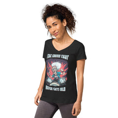 Sound Never Gets Old Women’s Fitted v-neck t-shirt - Beyond T-shirts