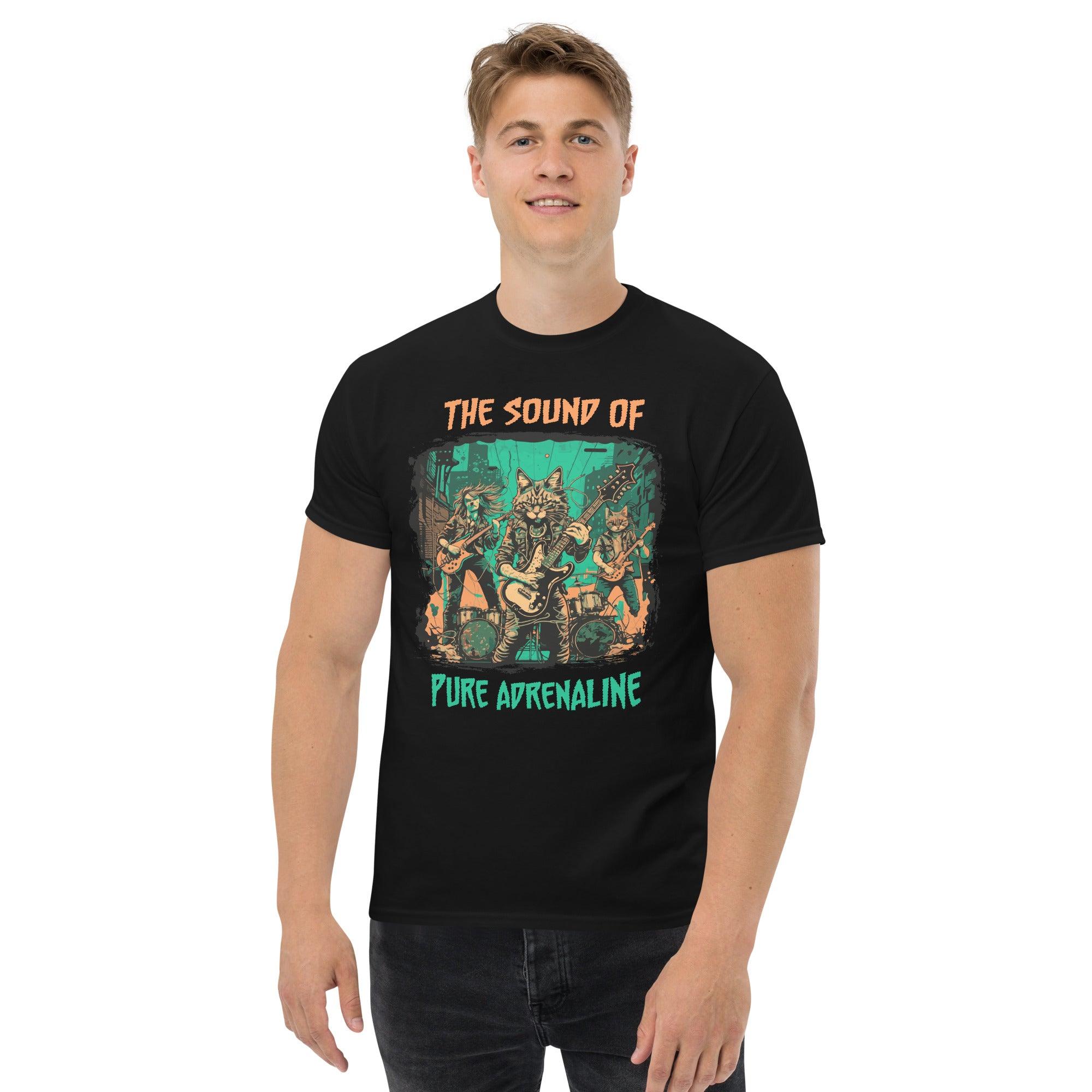 Sound of adrenaline men's classic tee - Beyond T-shirts