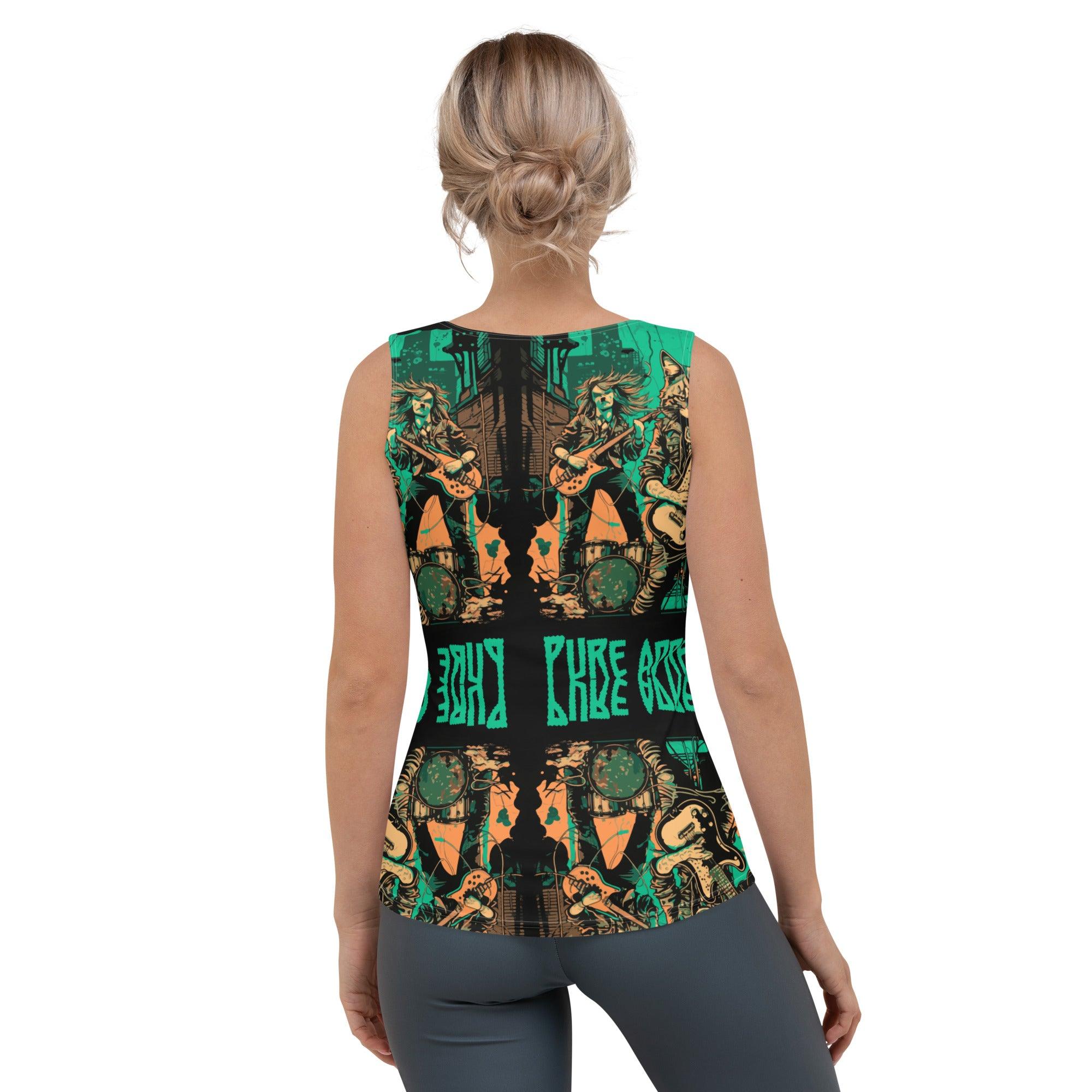 Sound Of Adrenaline Sublimation Cut & Sew Tank Top - Beyond T-shirts