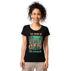 Sound of adrenaline women’s basic organic t-shirt - Beyond T-shirts