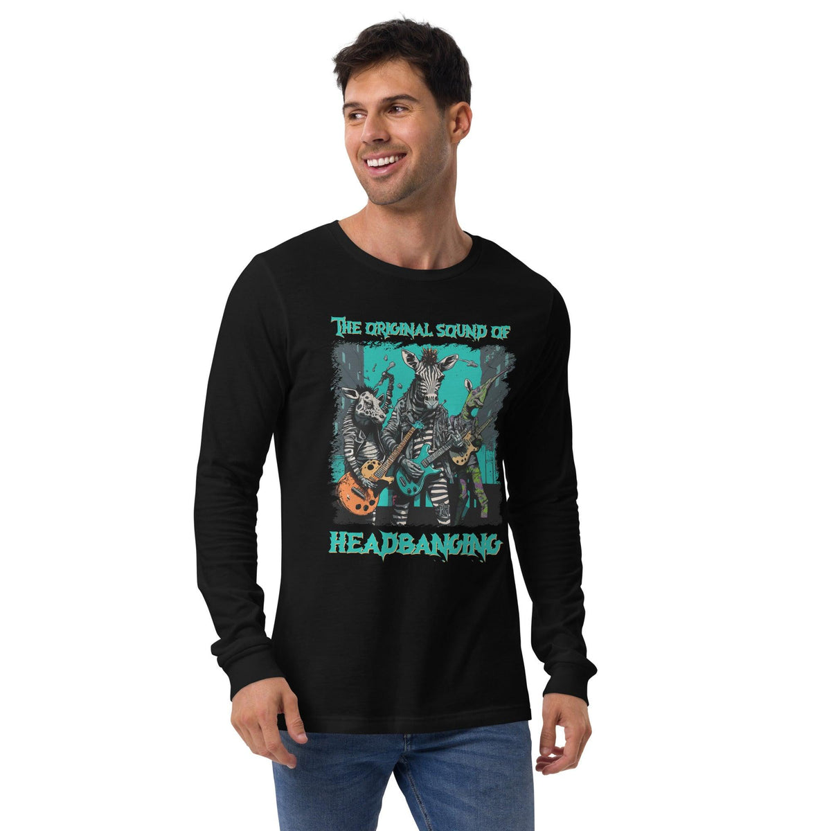 Sound Of Headbanging Unisex Long Sleeve Tee - Beyond T-shirts