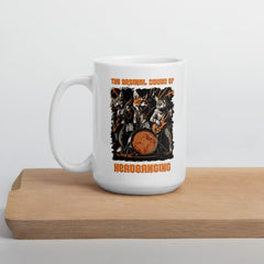 Sound Of Headbanging White Glossy Mug - Beyond T-shirts