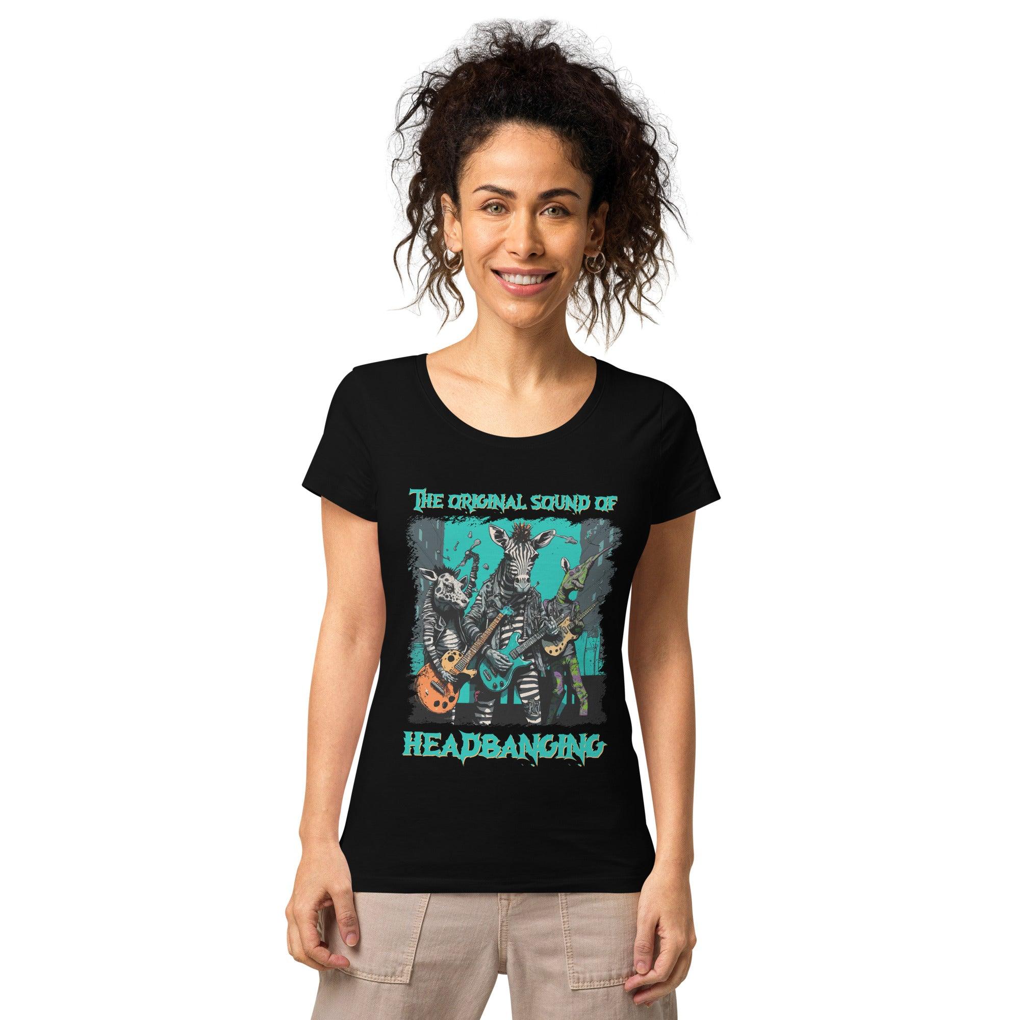 Sound of headbanging women’s basic organic t-shirt - Beyond T-shirts