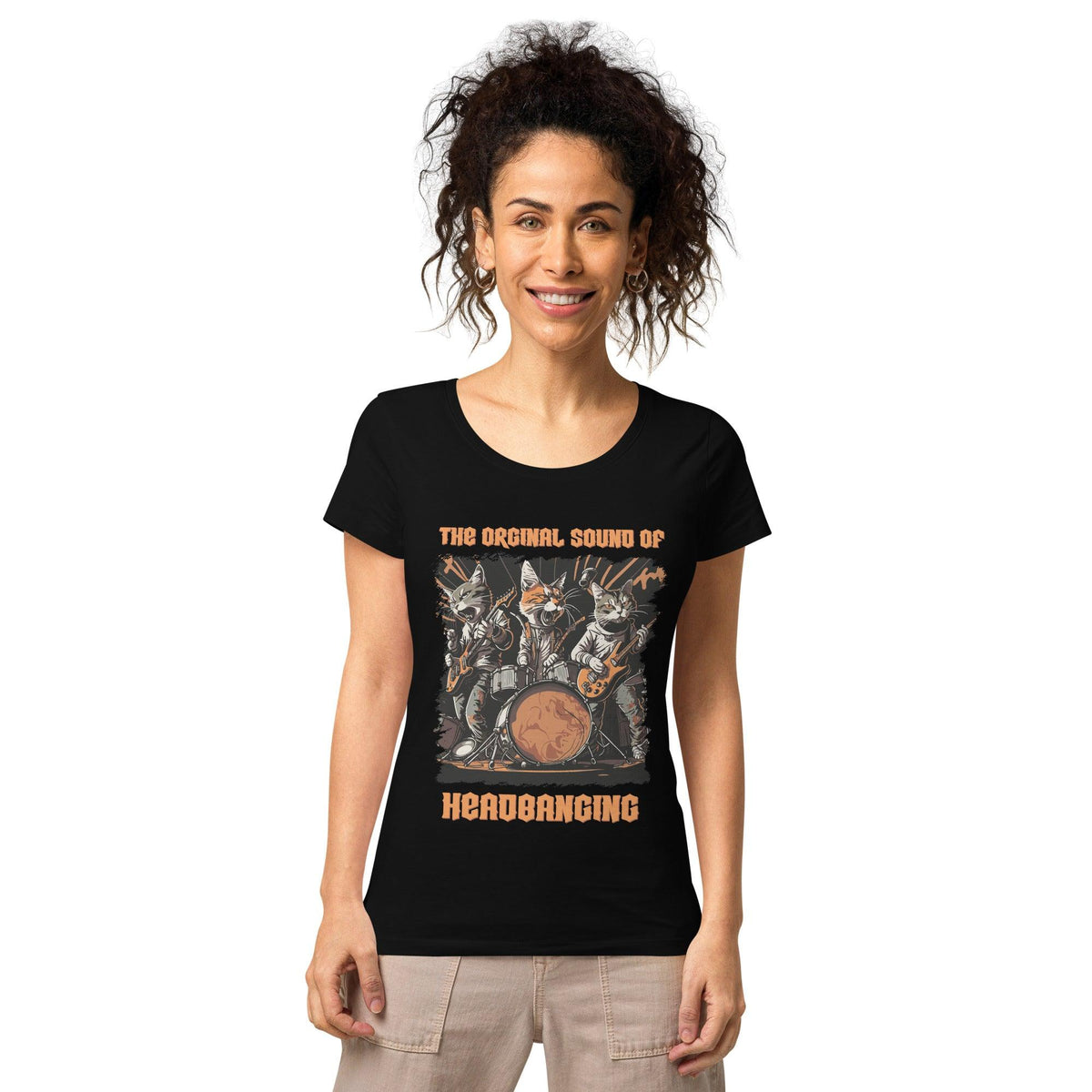 Sound of headbanging women’s basic organic t-shirt - Beyond T-shirts