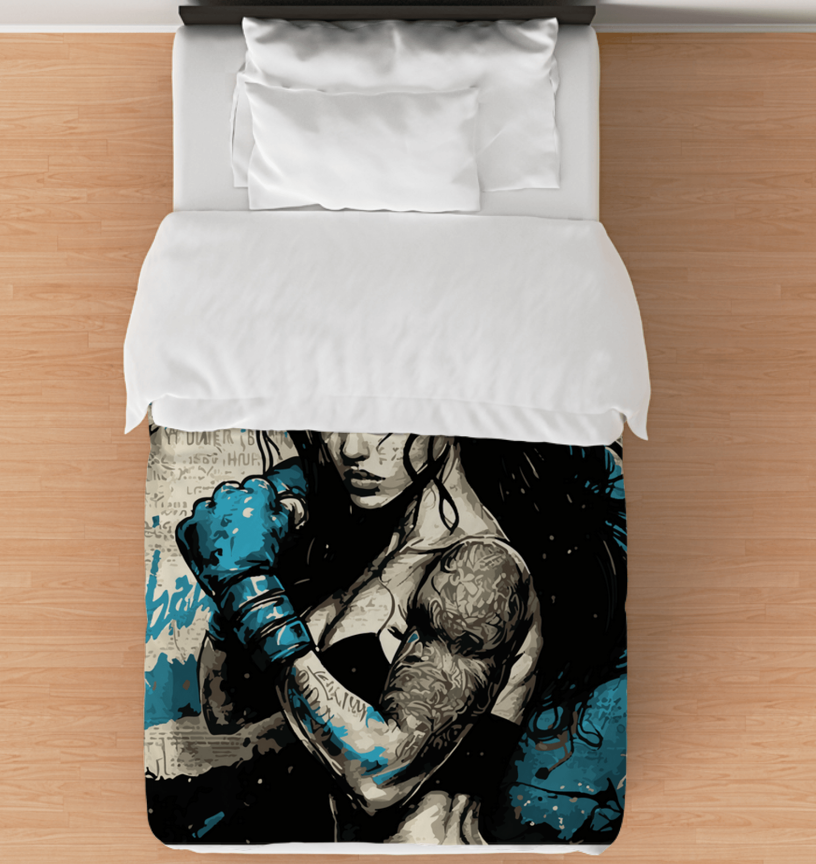 Focused Fury Duvet Cover - Bedroom Decor