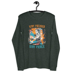 Stay Focused Stay Fierce Unisex Long Sleeve Tee - Beyond T-shirts