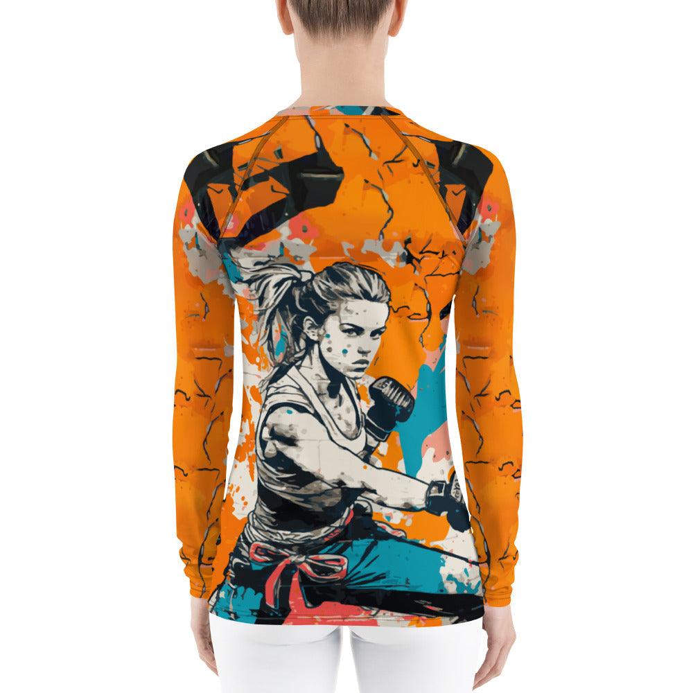 Stay Focused Stay Fierce Women's Rash Guard - Beyond T-shirts