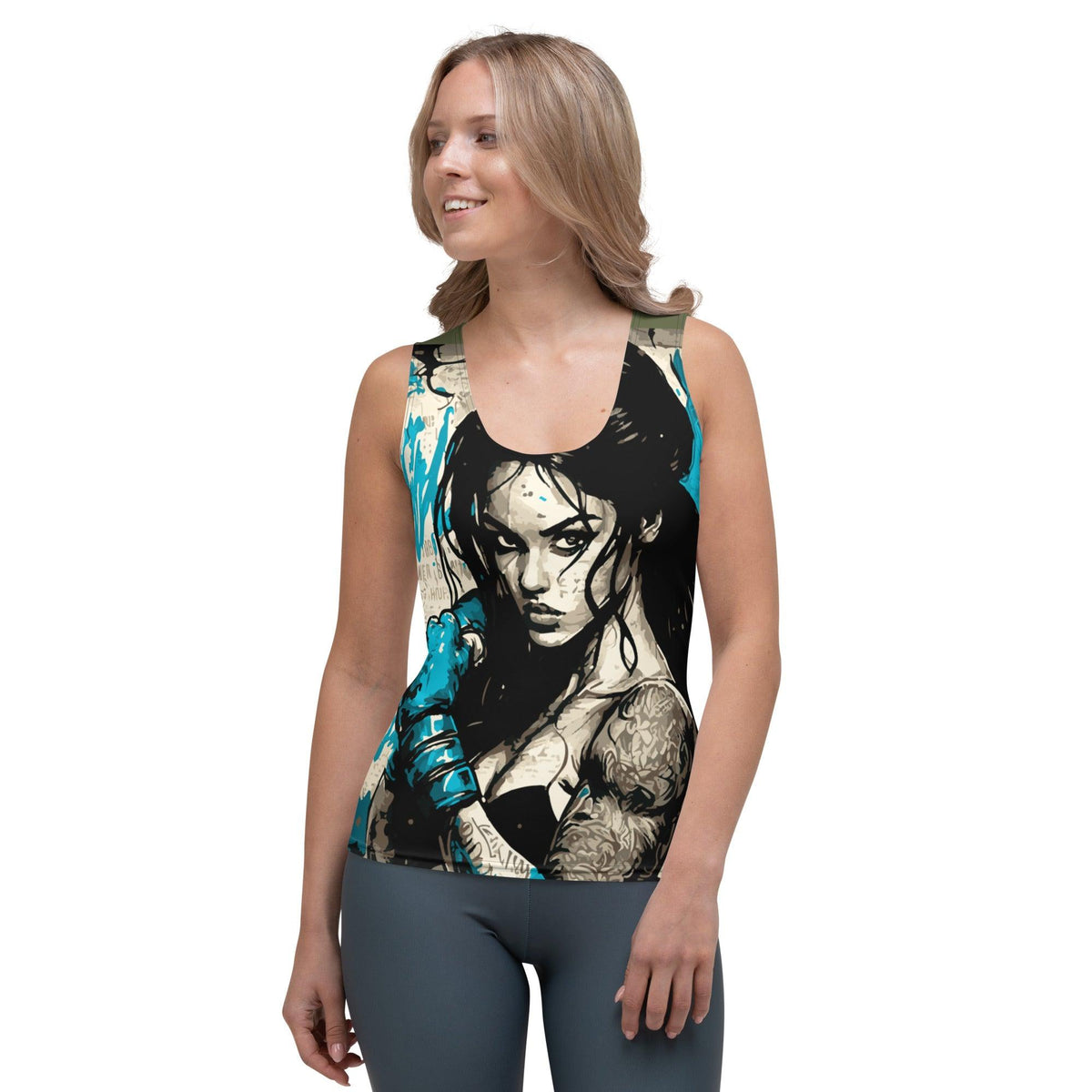 Stay Focused Sublimation Cut & Sew Tank Top - Beyond T-shirts