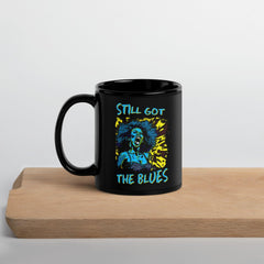 Still Got The Blues Black Glossy Mug - Beyond T-shirts