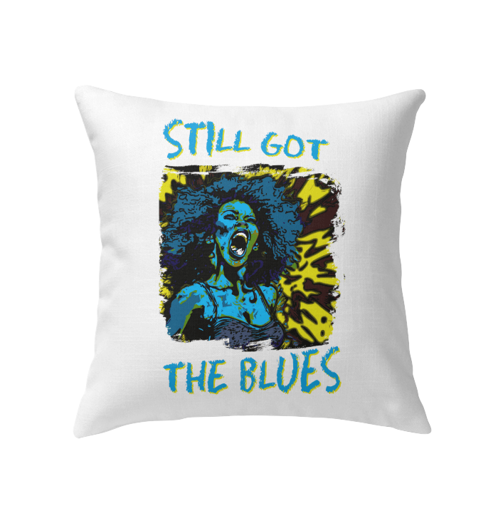 Still Got The Blues Indoor Pillow - Beyond T-shirts