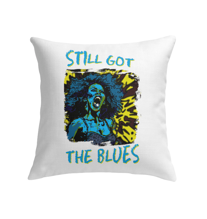 Still Got The Blues Indoor Pillow - Beyond T-shirts