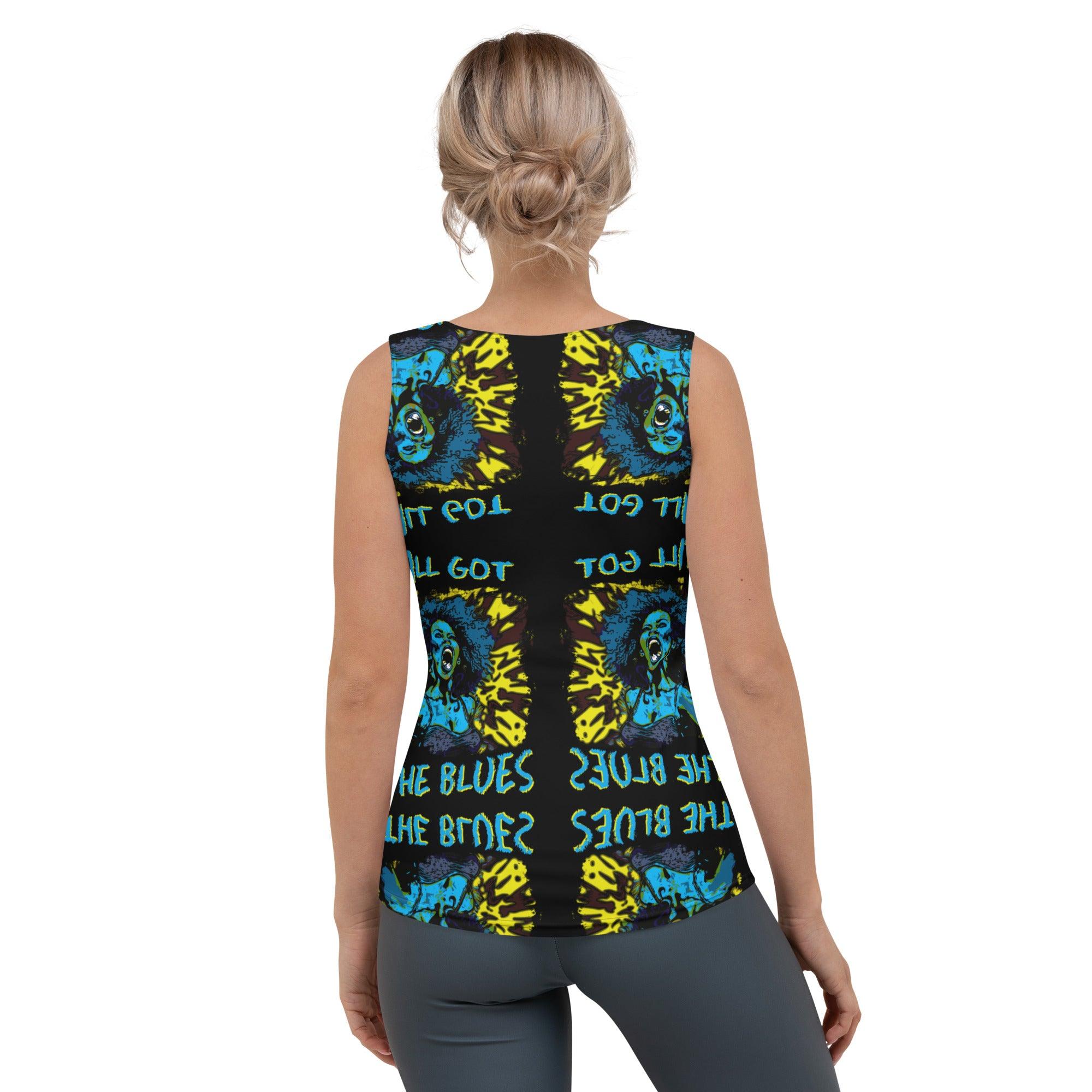 Still Got The Blues Sublimation Cut & Sew Tank Top - Beyond T-shirts