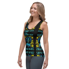 Still Got The Blues Sublimation Cut & Sew Tank Top - Beyond T-shirts