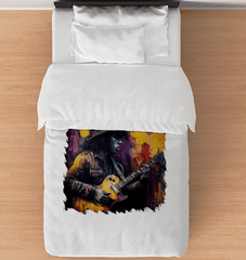 Strings Tell His Story Comforter - Twin - Beyond T-shirts