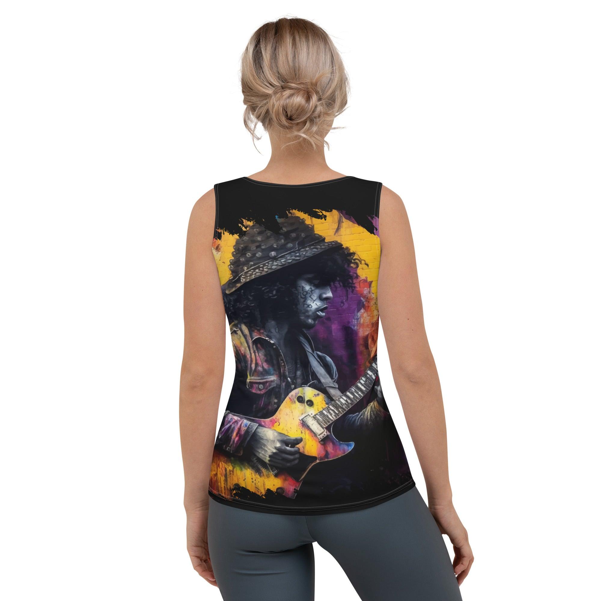 Strings Tell His Story Sublimation Cut & Sew Tank Top - Beyond T-shirts