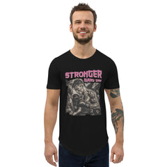 Stronger Every Day Men's Curved Hem T-Shirt - Beyond T-shirts