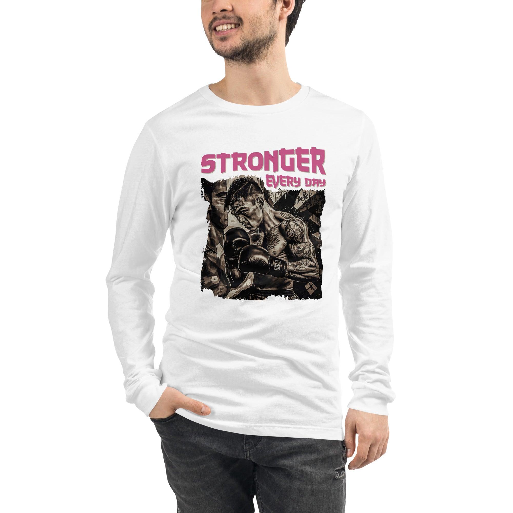 Stronger Every Day Unisex Long Sleeve Tee - Beyond T-shirts