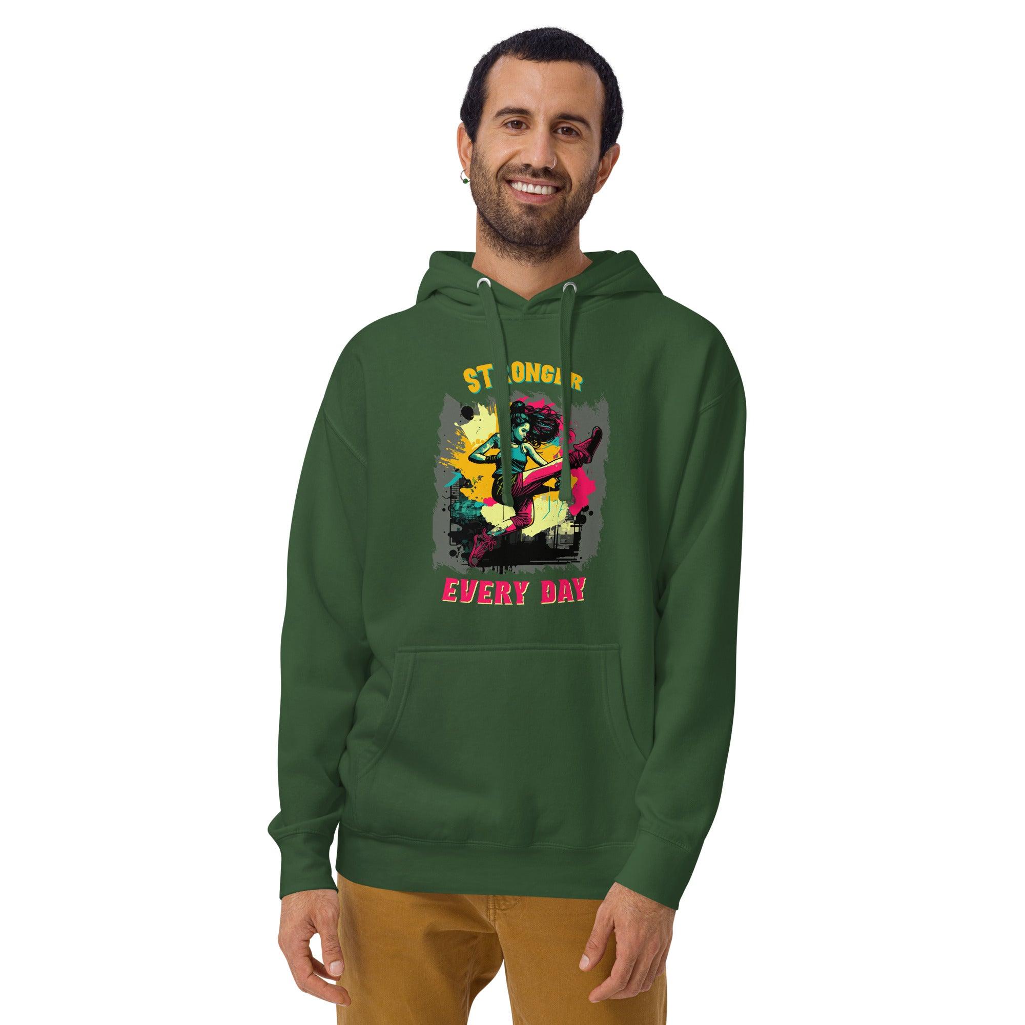 Stronger Everyday Unisex Hoodie - Beyond T-shirts