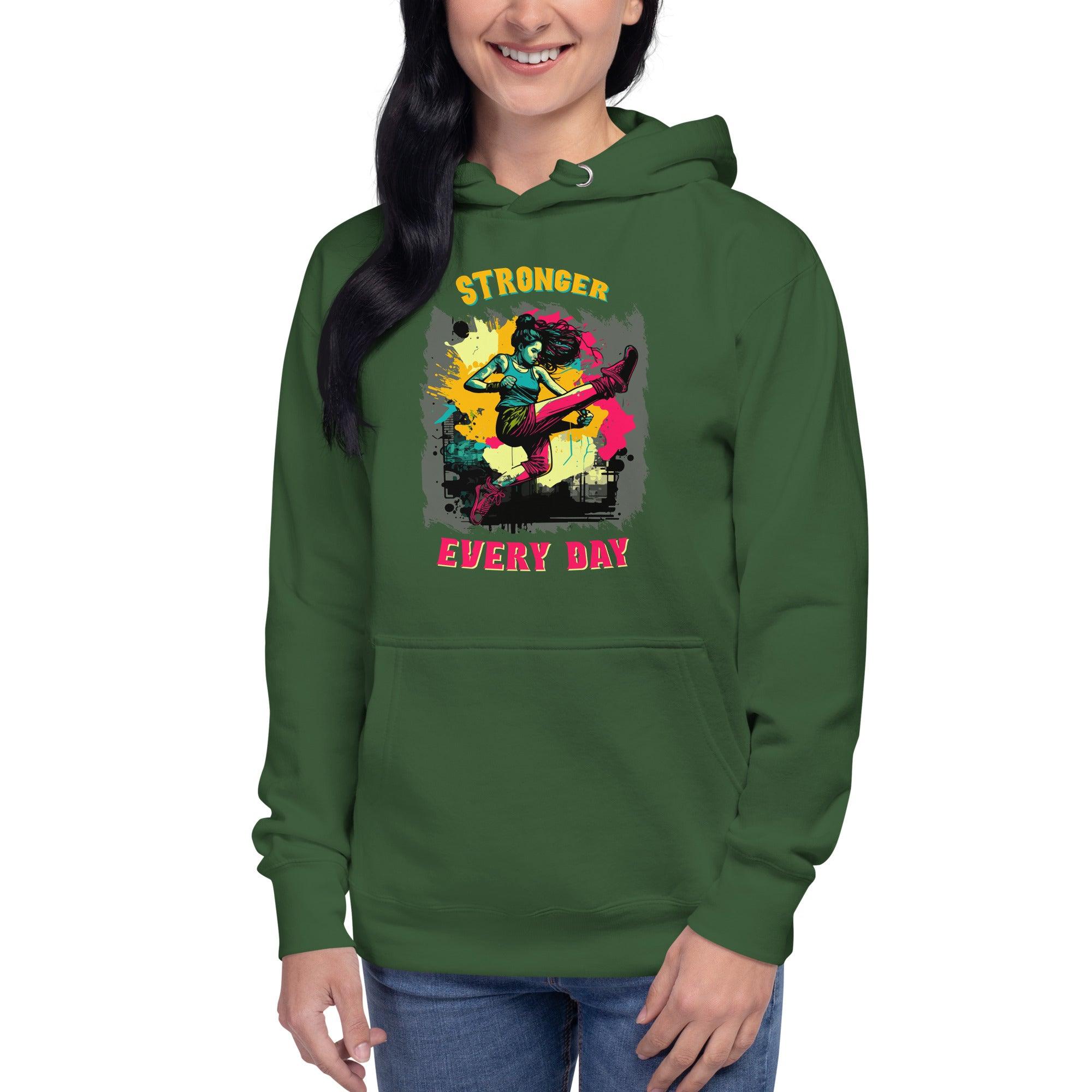 Stronger Everyday Unisex Hoodie - Beyond T-shirts
