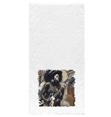 Strumming With Soul and Passion Bath Towel - Beyond T-shirts