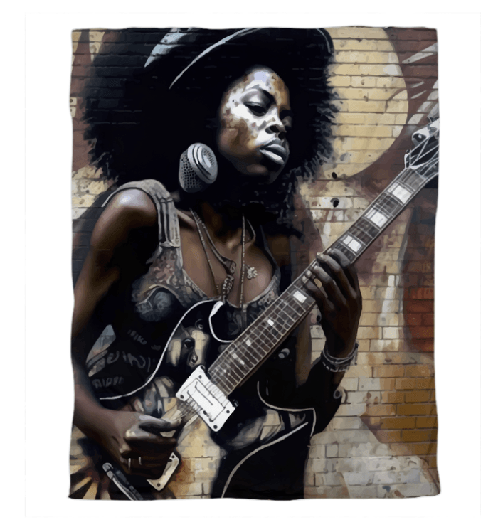 Strumming With Soul and Passion Duvet Cover - Beyond T-shirts