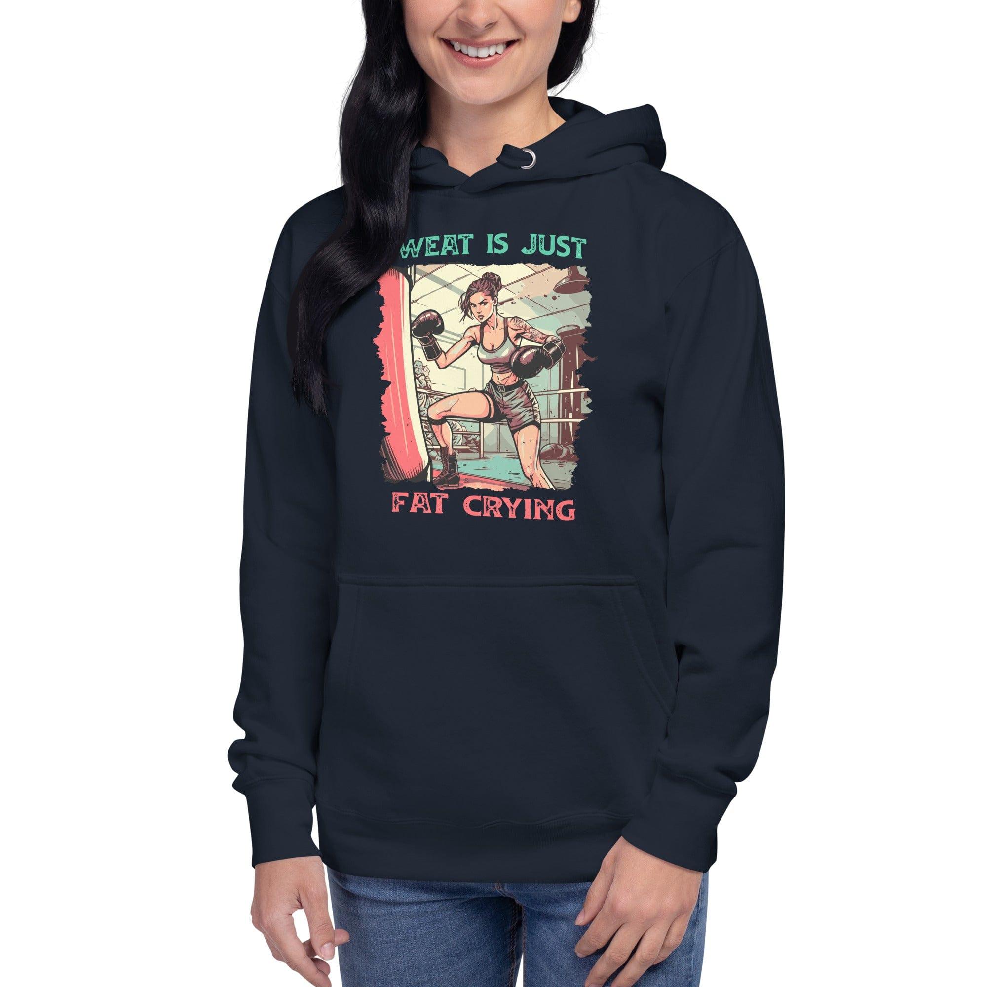 Sweat Is Just Fat Crying Unisex Hoodie - Beyond T-shirts