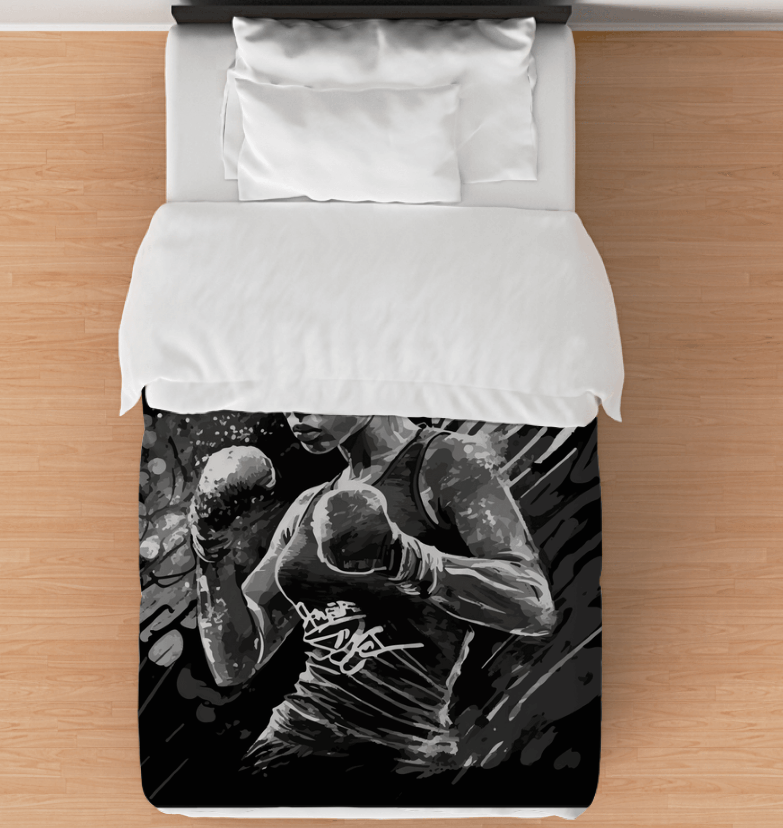 Sweat Now, Shine Later Duvet Cover - Product Image