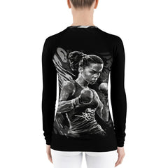 Sweat Now Shine Later Women's Rash Guard - Beyond T-shirts