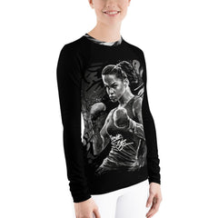 Sweat Now Shine Later Women's Rash Guard - Beyond T-shirts