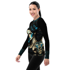Sweat Punch Repeat Women's Rash Guard - Beyond T-shirts