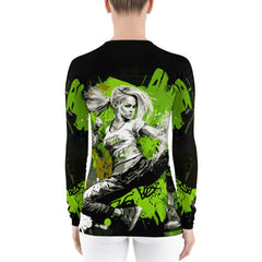 Tain Like A Warrior Women's Rash Guard - Beyond T-shirts