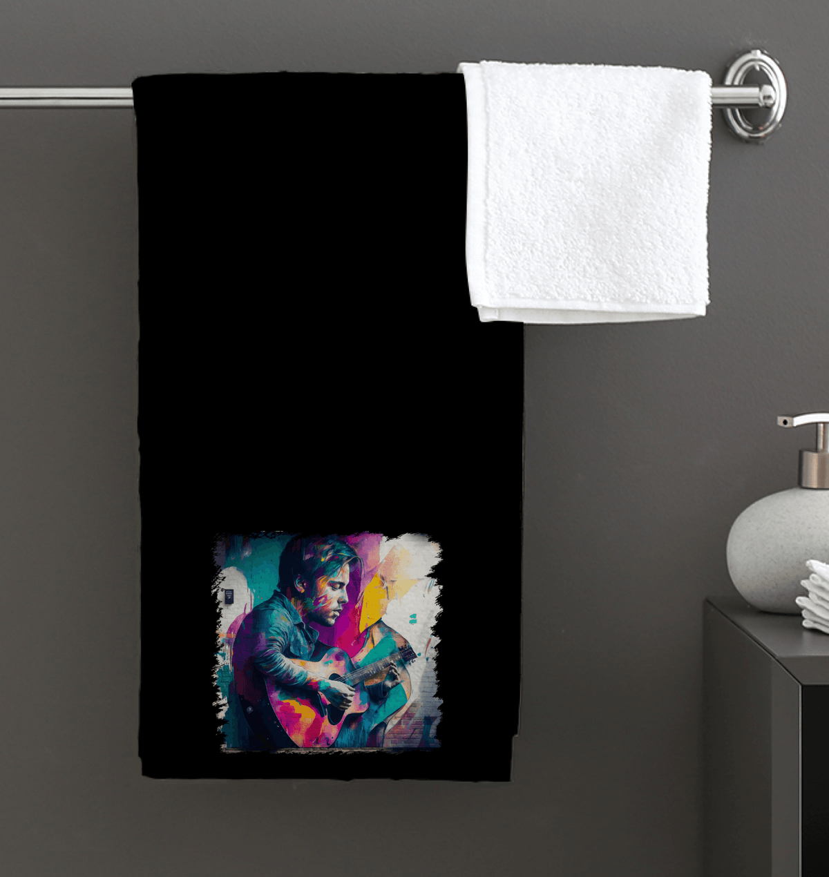 Taking Music to Infinity Bath Towel - Beyond T-shirts