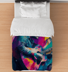 Taking Music to Infinity Comforter - Twin - Beyond T-shirts