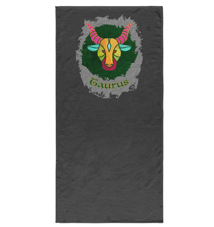 Taurus Bath Towel | Zodiac Series 11 - Beyond T-shirts