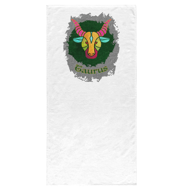 Taurus Bath Towel | Zodiac Series 11 - Beyond T-shirts