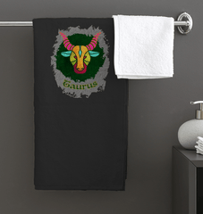 Taurus Bath Towel | Zodiac Series 11 - Beyond T-shirts