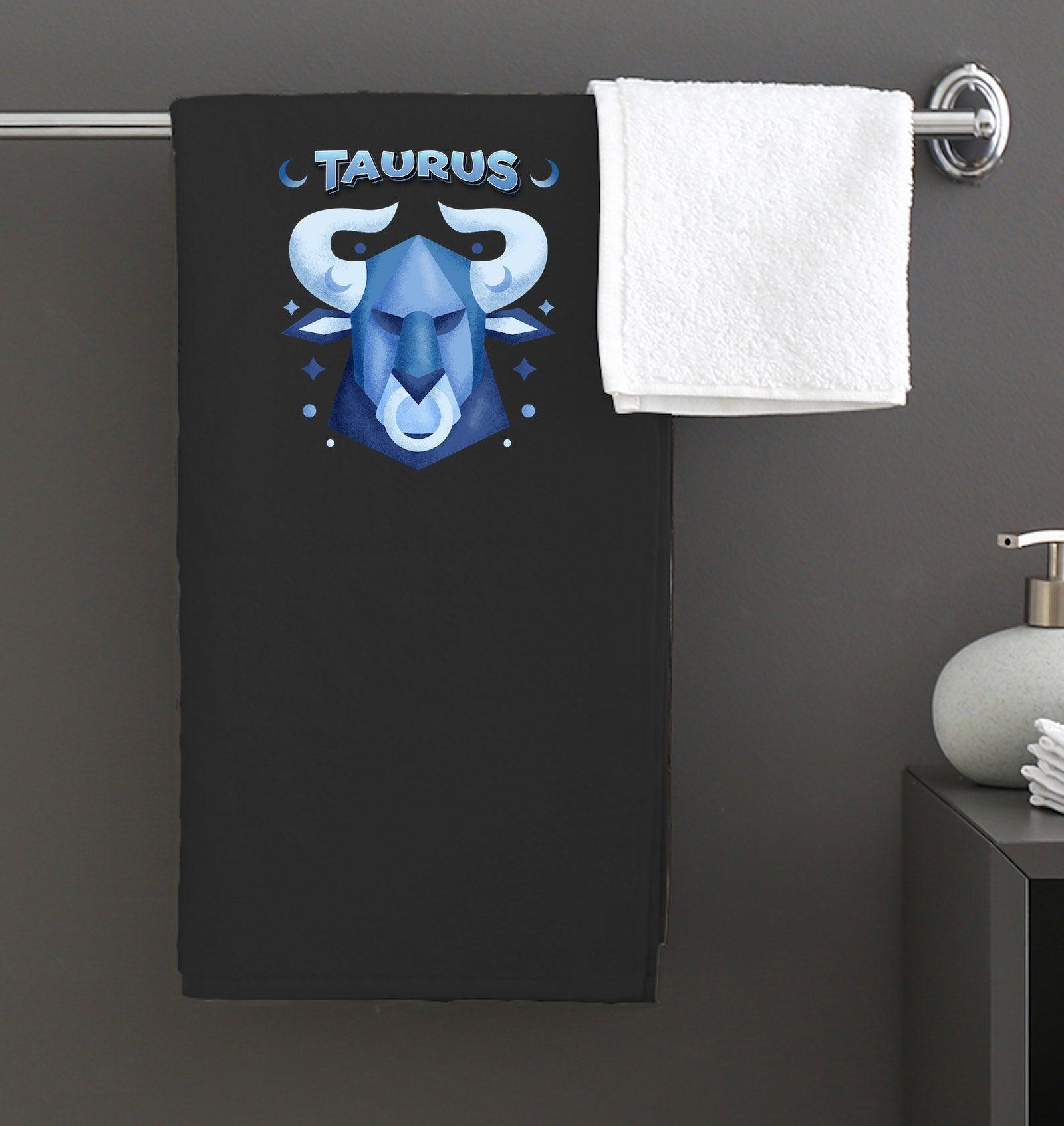 Taurus Bath Towel | Zodiac Series 2 - Beyond T-shirts