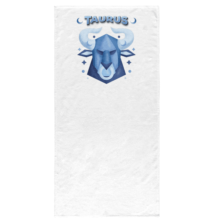 Taurus Bath Towel | Zodiac Series 2 - Beyond T-shirts