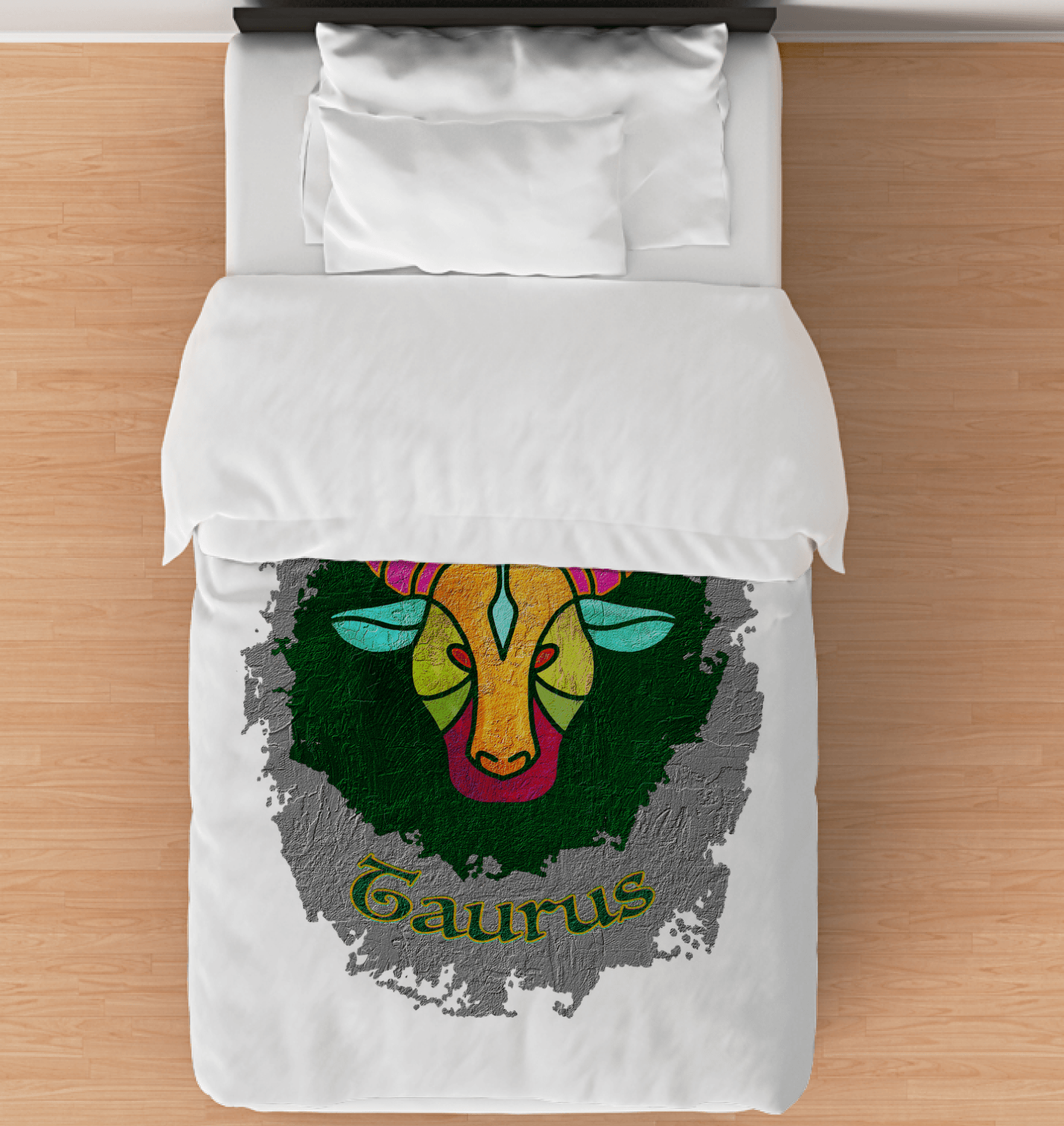 Taurus Duvet Cover - Twin | Zodiac Series 11 - Beyond T-shirts