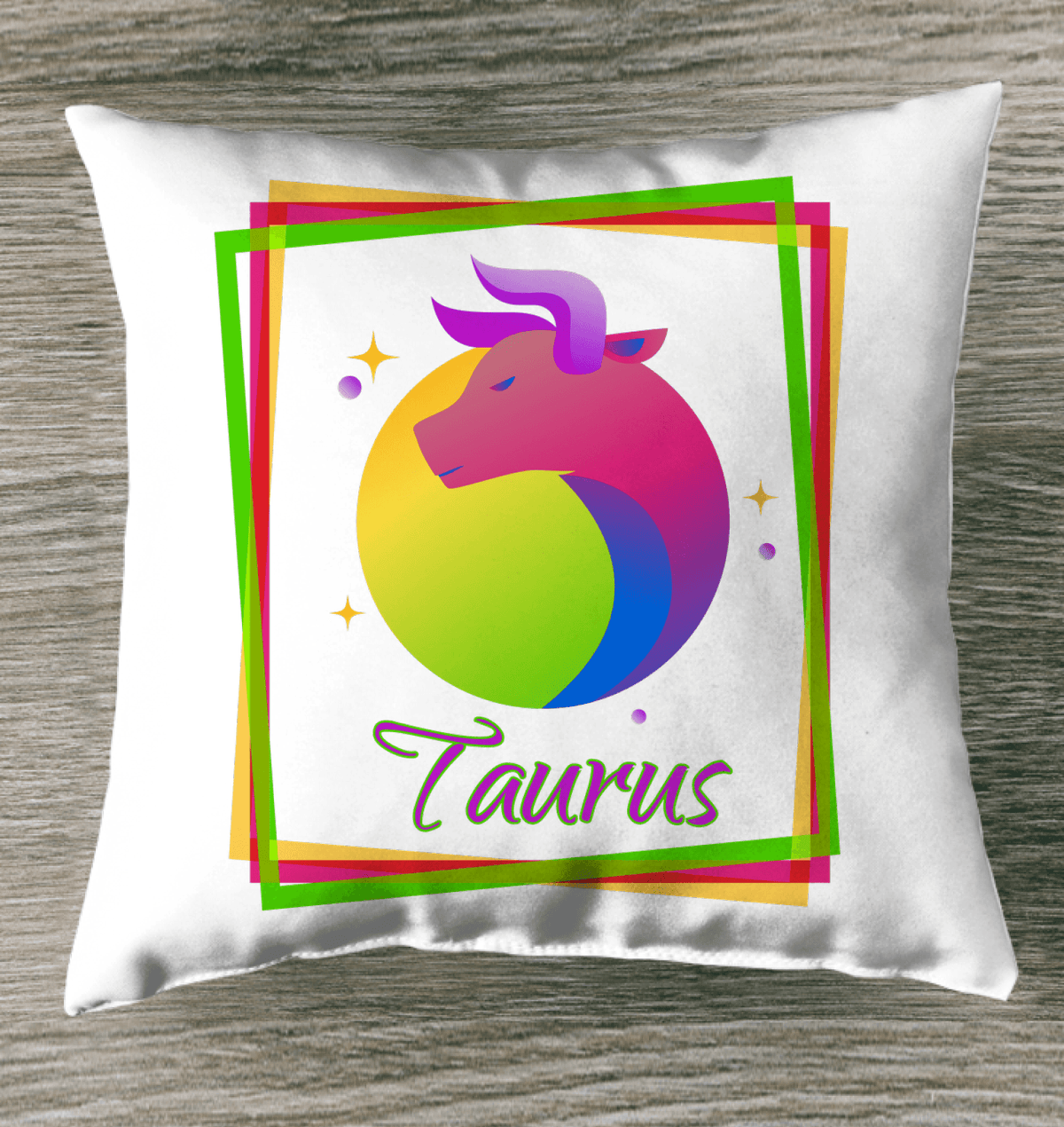 Taurus Indoor Pillow | Zodiac Series 3 - Beyond T-shirts