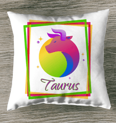 Taurus Indoor Pillow | Zodiac Series 3 - Beyond T-shirts