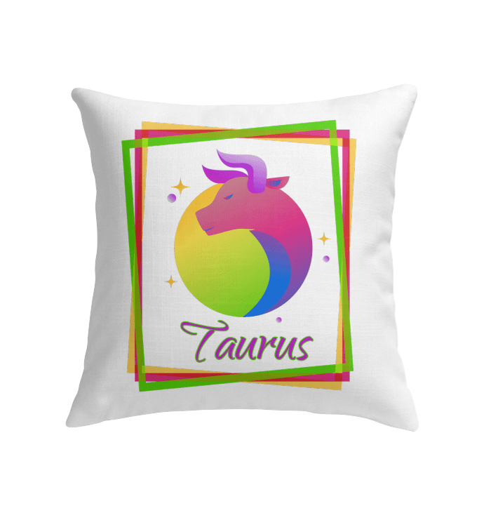 Taurus Indoor Pillow | Zodiac Series 3 - Beyond T-shirts