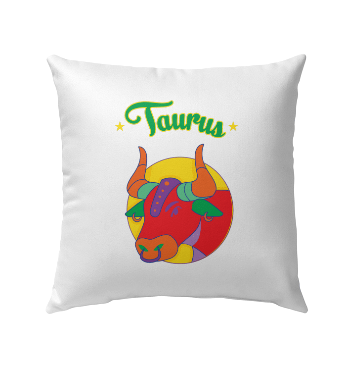 Taurus Outdoor Pillow | Zodiac Series 5 - Beyond T-shirts