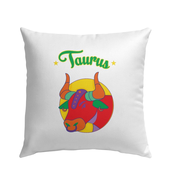 Taurus Outdoor Pillow | Zodiac Series 5 - Beyond T-shirts
